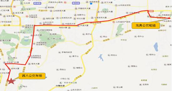 济南232公交车站路线图,济南232路公交车路线图 济南公交今起向市民公开征求2017年第一批公交线路开通建议